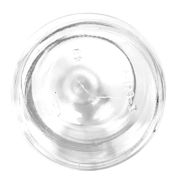 Clear Glass Vintage One Gallon Jug A-128-3 with Finger Loop and Metal Cap - Picture 5 of 5